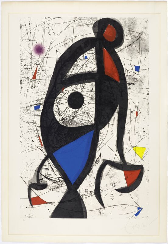 Joan Miró, ‘Le Contre-Balancée’, 1975, Print, Colour etching and -aquatint, Koller Auctions
