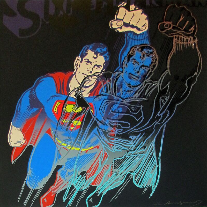 Andy Warhol, ‘Superman, II.260 (from Myths)’, 1981, Print, Screenprint on Lenox Museum Board, IFAC Arts