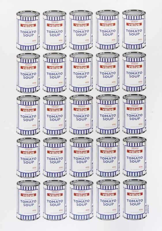 Banksy, ‘Soup Cans Poster’, 2010, Posters, Offset lithograph in colours on paper, Tate Ward Auctions