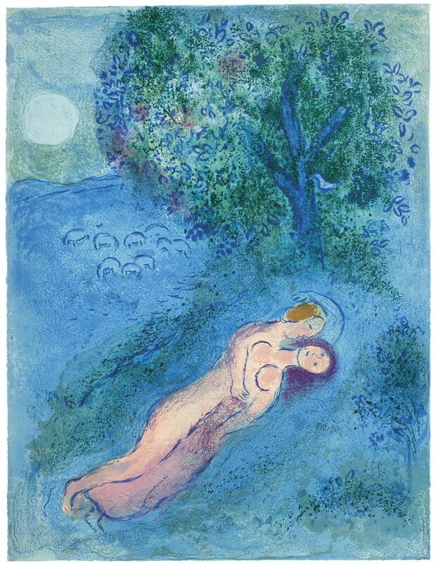 Marc Chagall, ‘Longus, Daphnis et Chloé, Tériade Editeur, Paris, 1961’, Print, The complete set of forty-two lithographs in colors, Christie's