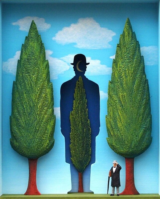 Volker Kühn, ‘The Garden of Magritte ’, 2023, Sculpture, Mixed media, Plus One Gallery