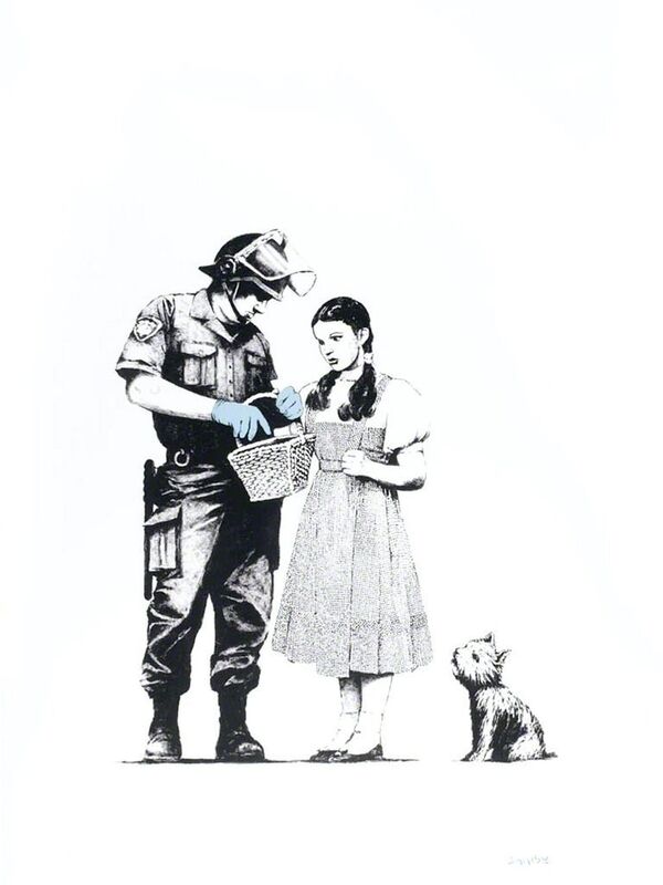 Banksy, ‘Stop and Search’, 2007, Print, Screen print, Oliver Clatworthy
