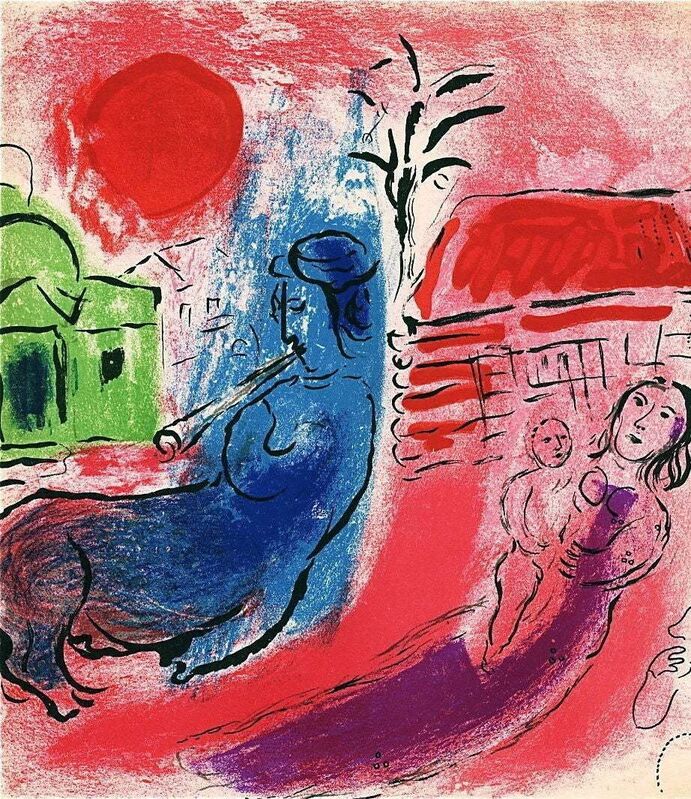 Marc Chagall, ‘Maternite au Centaure (M. 195)’, 1957, Ephemera or Merchandise, Lithograph on wove paper, Art Commerce