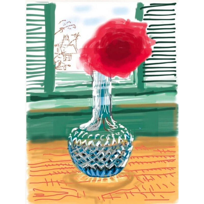 David Hockney, ‘No. 281, 23rd July, 2010-2019 ’, 2019, Print, 8-colour inkjet print on cotton-fiber archival paper (iPad drawing), Weng Contemporary