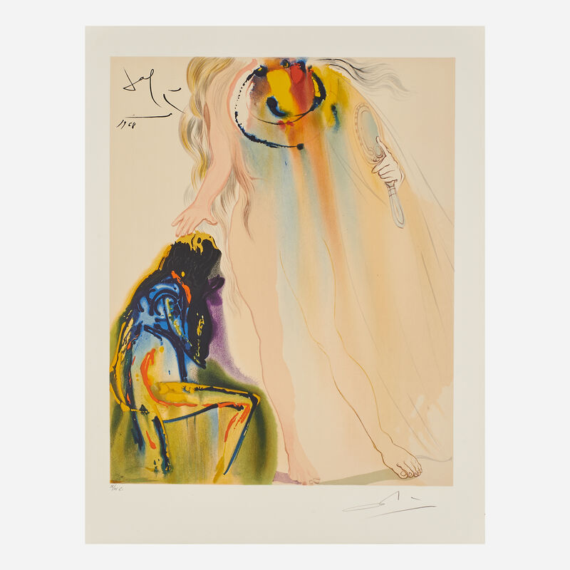 Salvador Dalí, ‘The Marquis de Sade’, 1969, Print, Twenty-five lithographs in colors on paper (in cloth portfolio), Rago/Wright/LAMA