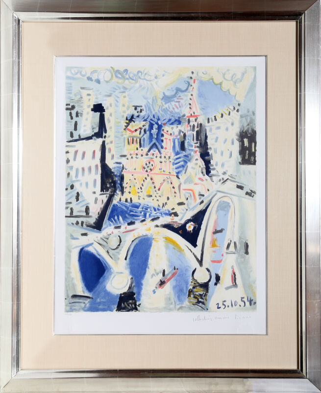 Pablo Picasso, ‘Notre Dame, 16-D’, Year of Original Artwork: 1954 | Published: 1979 -1982, Print, Lithograph on Arches Paper, RoGallery Gallery Auction