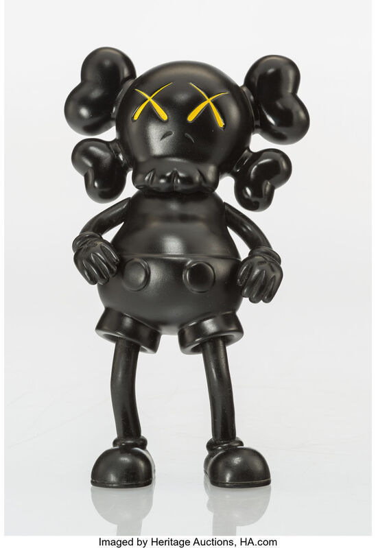 KAWS, ‘Companion (Black)’, 1999, Sculpture, Painted cast vinyl, Heritage Auctions
