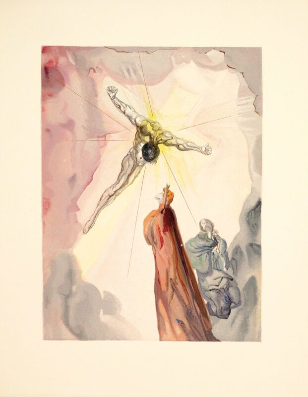 Salvador Dalí, ‘Heaven Canto 13 (The Divine Comedy)’, 1959-1964, Print, Wood engraving, Martin Lawrence Galleries