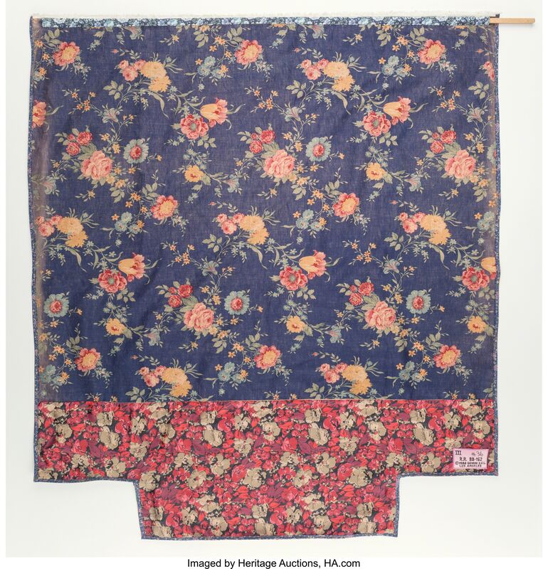Robert Rauschenberg, ‘Samarkand Stitches III’, 1988, Print, Silkscreen and collage on fabric, Heritage Auctions