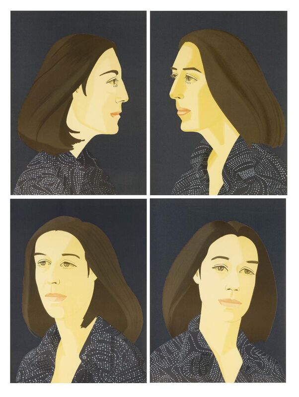 Alex Katz, ‘Ada four times series’, Print, Series of four colour silkscreens and lithographs on Arches, Van Ham