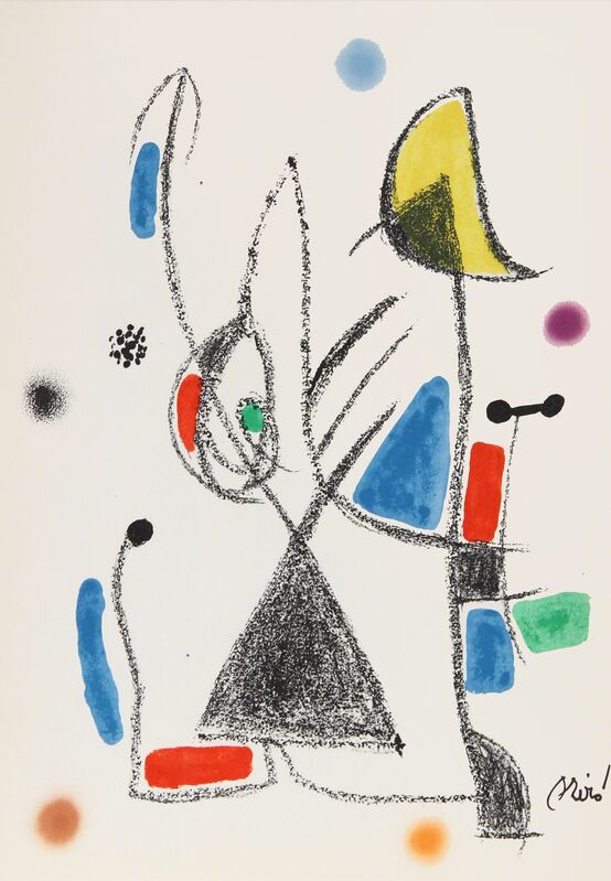 Joan Miró, ‘Maravillas con Variaciones Acrosticas en el Jardin de Miro, Number 18’, 1975, Print, Lithograph, RoGallery