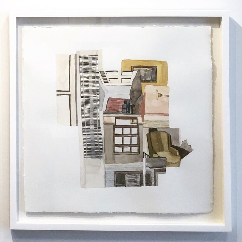 Ashley Mistriel, ‘Room Divider’, 2014, Painting, Gouache on handmade paper, Open Mind Art Space