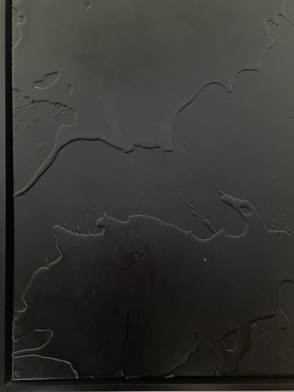 Rashid Johnson, ‘Cosmic Slop’, 2008, Painting, Black soap and microcrystalline wax on board, Artsy x Rago/Wright
