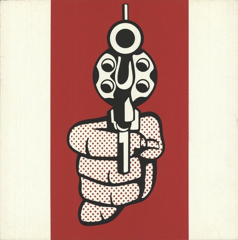 Roy Lichtenstein, ‘Pistol’, 1968, Print, Screenprint in colours on arches paper, Tate Ward Auctions