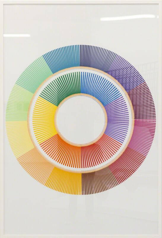 Luke Newton, ‘Chromatic Crayons 1’, 2015, Mixed Media, Cut paper, Fabien Castanier Gallery