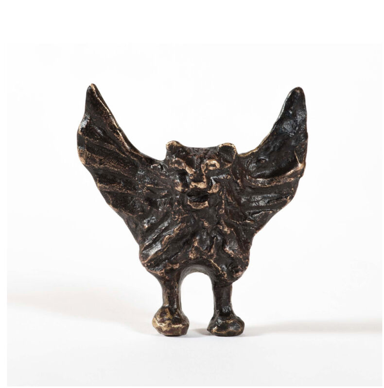 Diego Giacometti, ‘Chauve-souris aux ailes déployées’, ca. 1960, Sculpture, Bronze with brown patina, BAILLY GALLERY