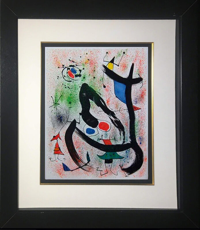 Joan Miró, ‘The Seers IV (Les Voyants)’, 1970, Print, Lithograph on Rives paper with full margins, Baterbys