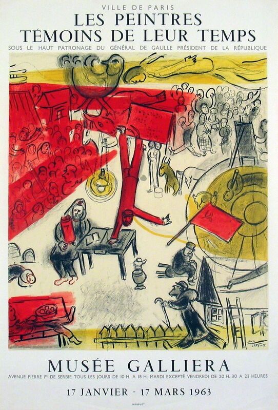 Marc Chagall, ‘The Revolution’, 1963, Print, Lithograph, ArtWise