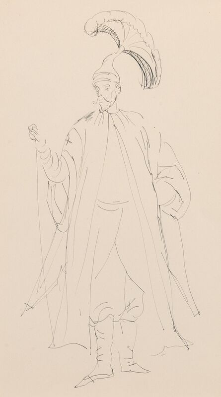 Cecil Beaton, ‘A Costume Design’, circa 1955