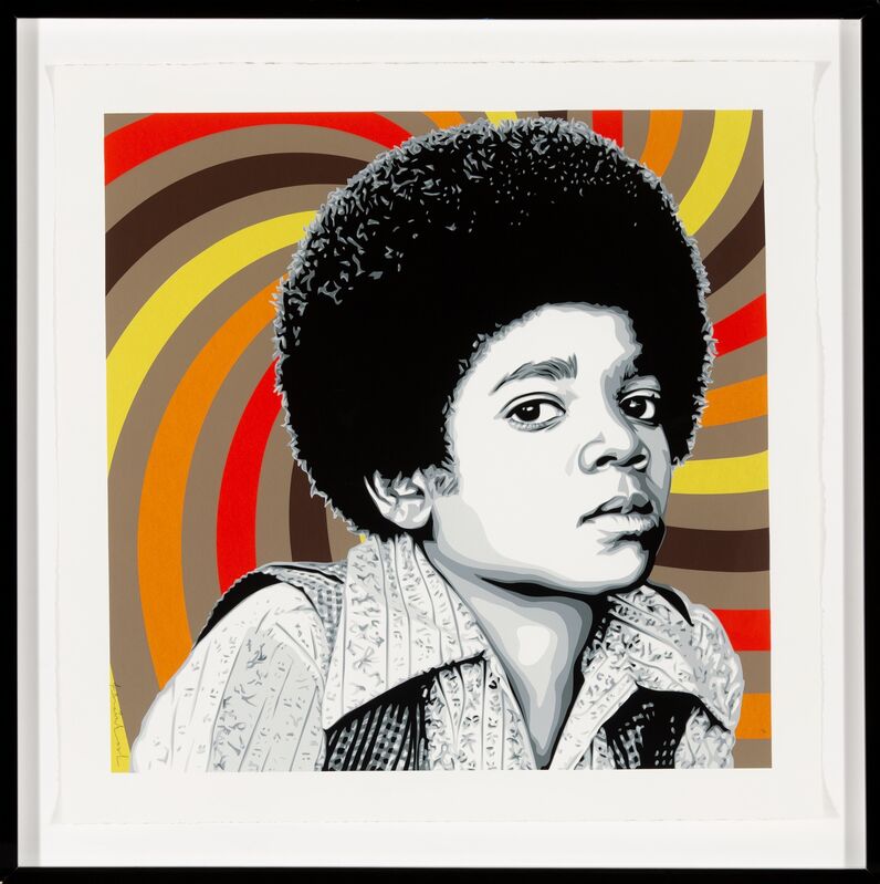 Mr. Brainwash, ‘Rock With You (Brown)’, 2013, Print, Screenprint in colors on Archival Art paper, Heritage Auctions