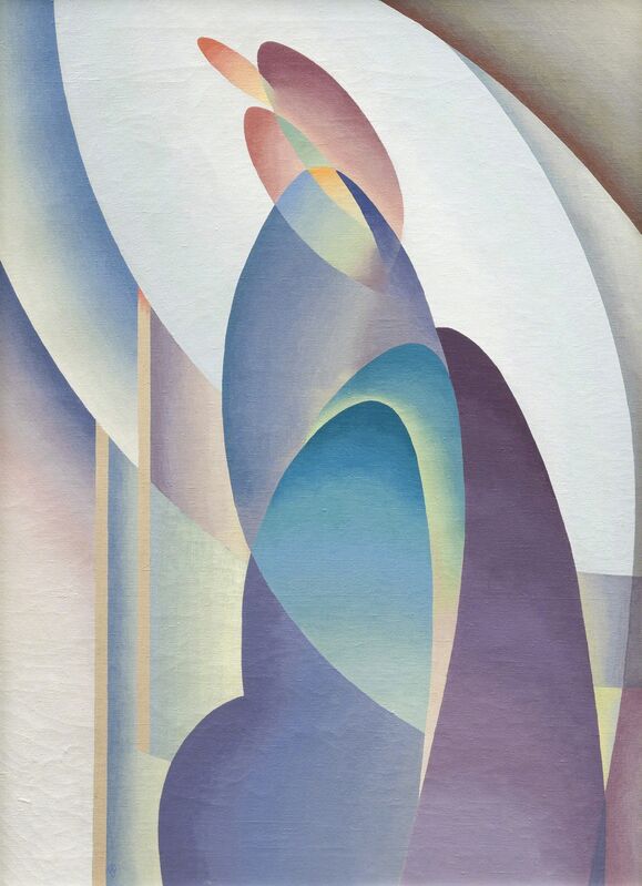 Stuart Walker, ‘Composition No. 59’, 1939, Painting, Oil on linen, Aaron Payne Fine Art