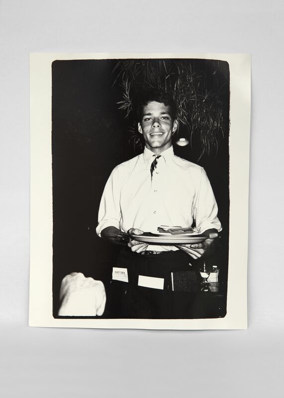 Andy Warhol, ‘Unidentified Waiter’, 1982, Photography, Gelatin silver print, Hedges Projects