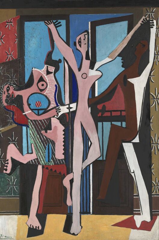 Pablo Picasso, ‘The Three Dancers’, 1925, Painting, Oil paint on canvas, Tate