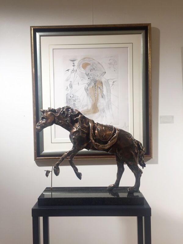Salvador Dalí, ‘Horse Saddled With Time’, Conceived in 1980, Sculpture, Bronze lost wax process, Dali Paris