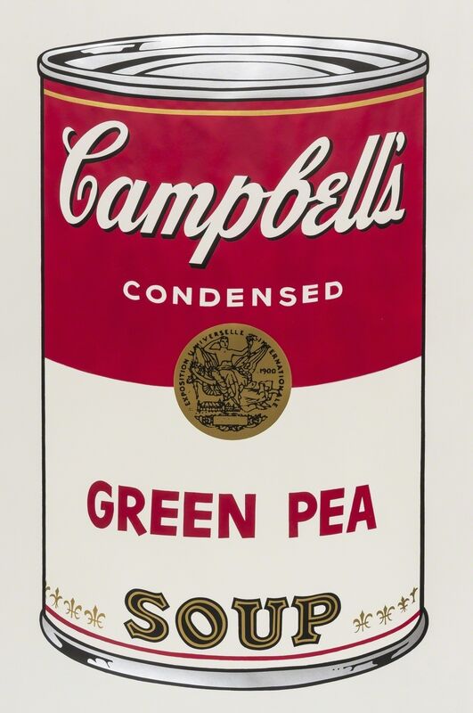 Andy Warhol, ‘Campell's Soup I. Green Pea (Feldman & Schellmann)’, 1968, Print, Screenprint in colours, Forum Auctions