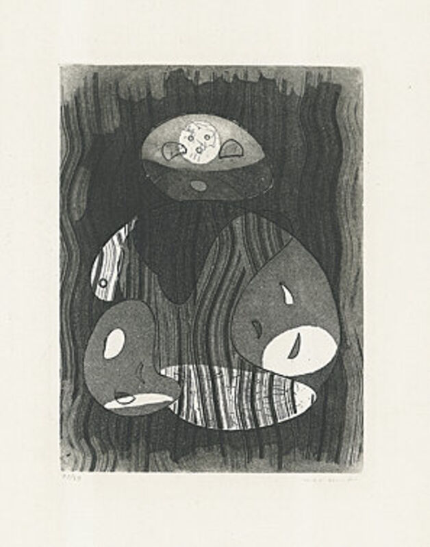 Max Ernst, ‘untitled - "Maternité"’, 1950, Print, Etching and aquatint, Galerie Boisseree