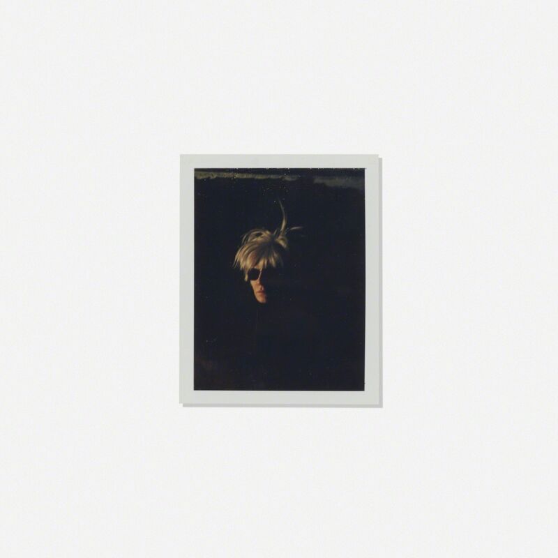 Andy Warhol, ‘Self-portrait (Fright Wig)’, 1982, Photography, Polaroid Polacolor print, Rago/Wright/LAMA