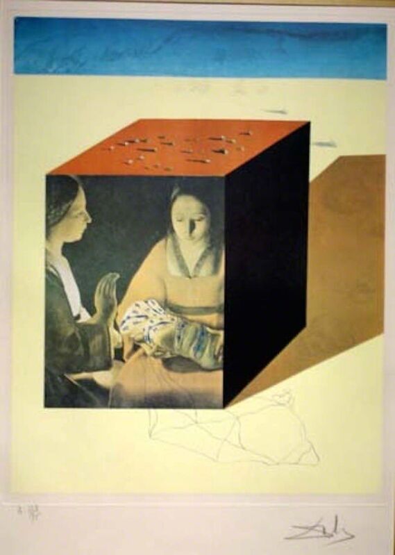 Salvador Dalí, ‘Memories of Surrealism Caring For a Surrealist Watch’, 1971, Print, Etching, Fine Art Acquisitions Dali 
