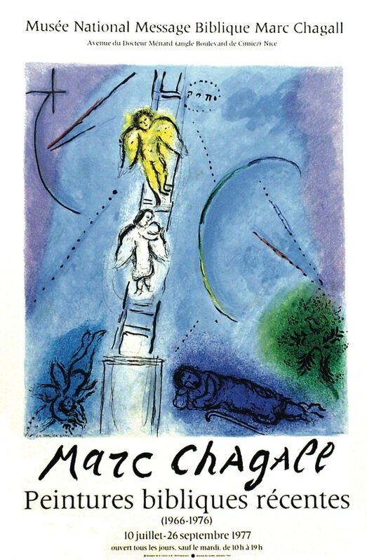 Marc Chagall, ‘Jacob's Ladder’, 1977, Print, Lithograph, ArtWise