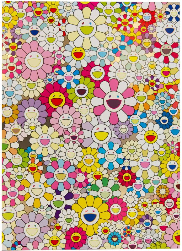 Takashi Murakami, ‘An Homage To Yves Klein Multicolor A’, 2012, Print, Dope! Gallery