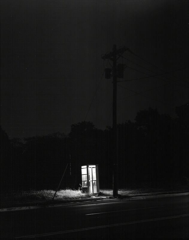 George Tice, ‘Phone Booth, 3 A.M., Rahway, NJ’, 1974, Photography, Silver Gelatin, Gallery 270