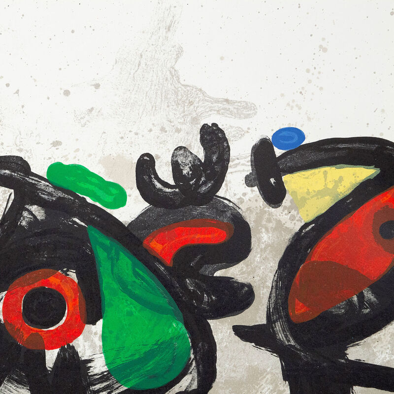 Joan Miró, ‘La Ronde de Nuit’, 1970, Print, Color Lithograph, Caviar20