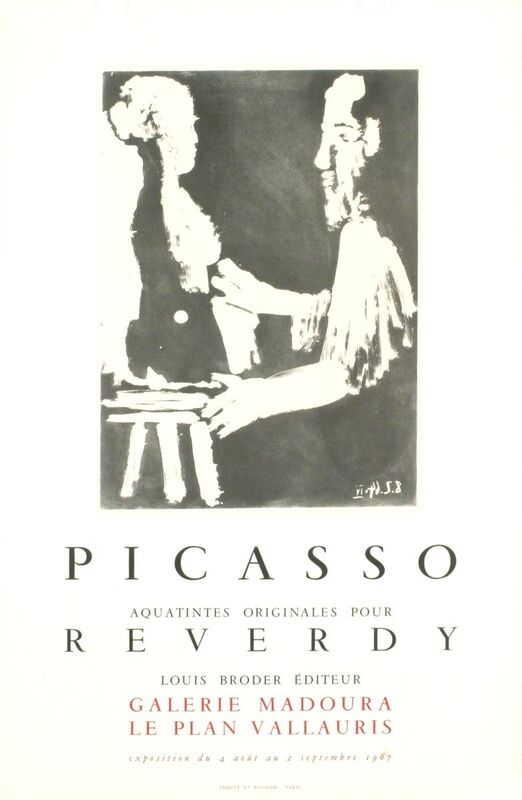 Pablo Picasso, ‘Reverdy’, 1967, Print, Stone Lithograph, ArtWise