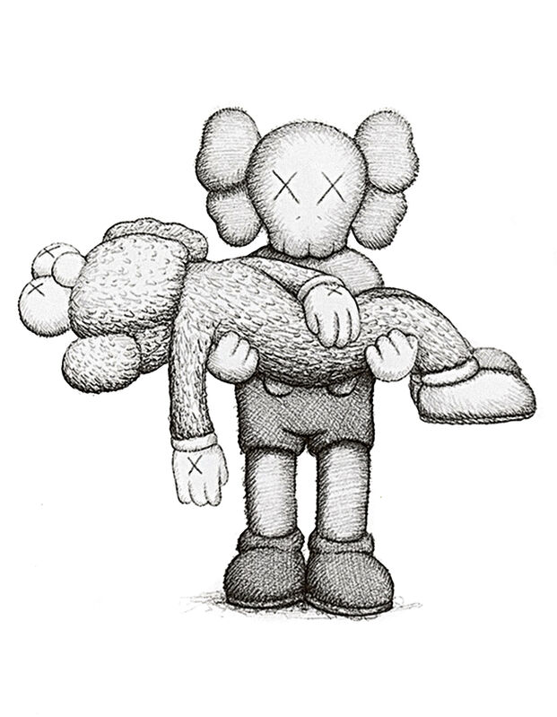 KAWS, ‘Gone’, 2019, Print, Screen print on Arches Aquarelle 300gsm paper, Tate Ward Auctions