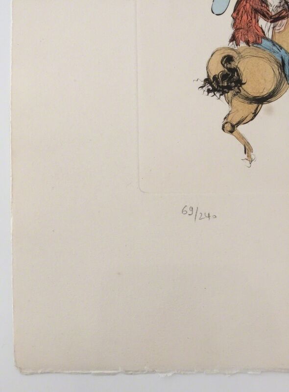 Salvador Dalí, ‘Masque De La Mort ’, 1975, Print, Etching Aquatint, Gregg Shienbaum Fine Art