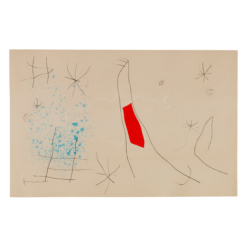 Joan Miró, ‘L'Issue Dérobée 2’, 1974, Print, Drypoint, aquatint & embossing on Arches wove paper, Samhart Gallery