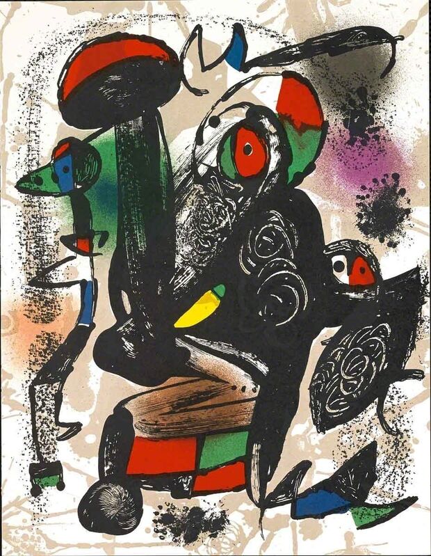 Joan Miró, ‘Untitled (Lithographe IV, M.1258)’, Print, Lithograph, Martin Lawrence Galleries
