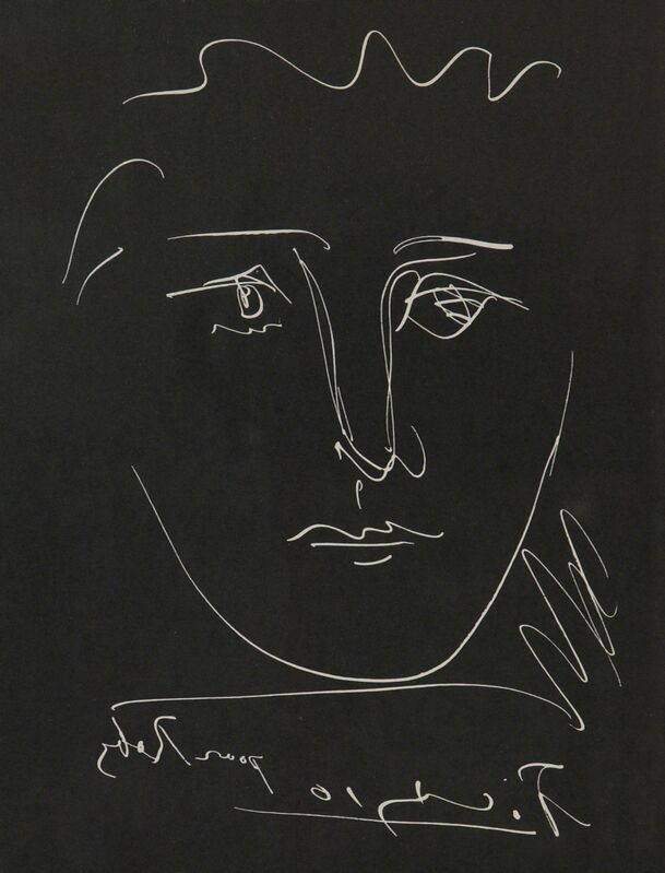 Pablo Picasso, ‘Pour Roby from L'Age de Soleil’, 1950, Print, Helio-engraving, Odon Wagner Gallery