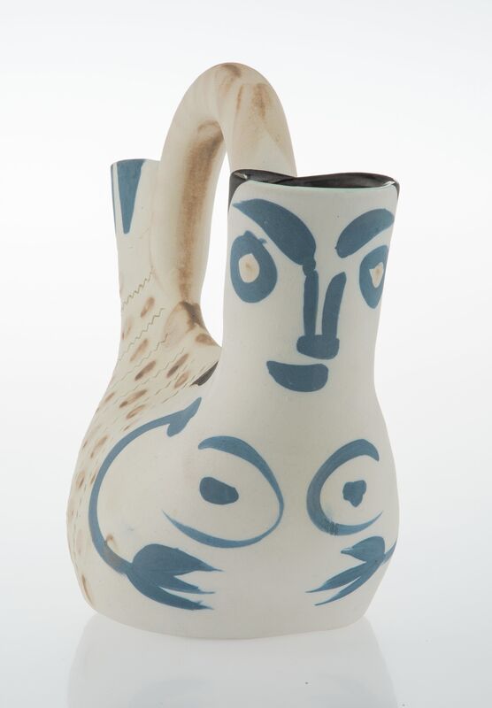 Pablo Picasso, ‘Figure de proue’, 1952, Design/Decorative Art, Terre de faïence pitcher partially hand painted, Heritage Auctions