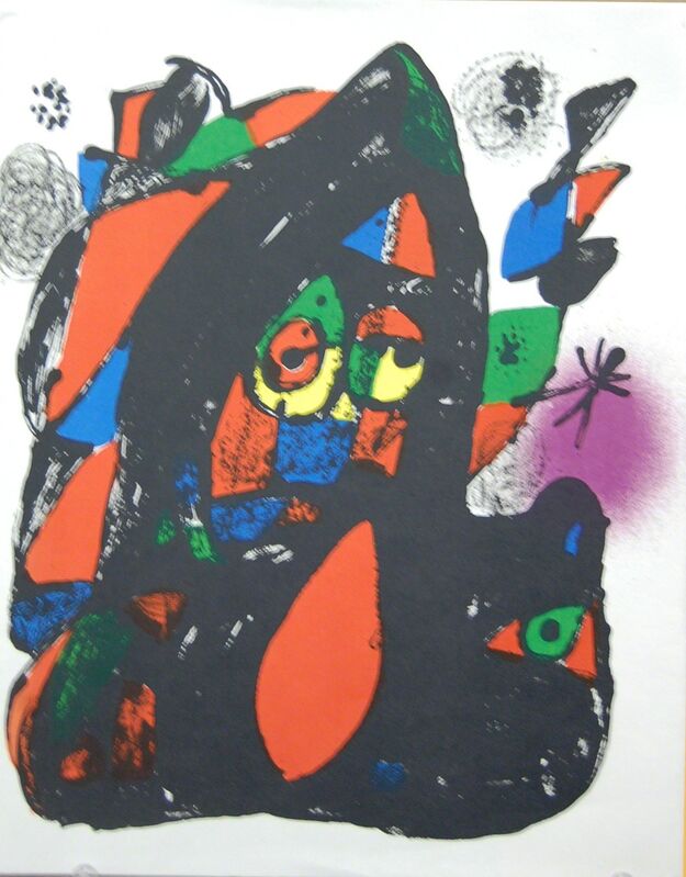 Joan Miró, ‘Joan Miro Lithographies IV: Cover Page’, 1972, Reproduction, Lithograph on paper, Baterbys