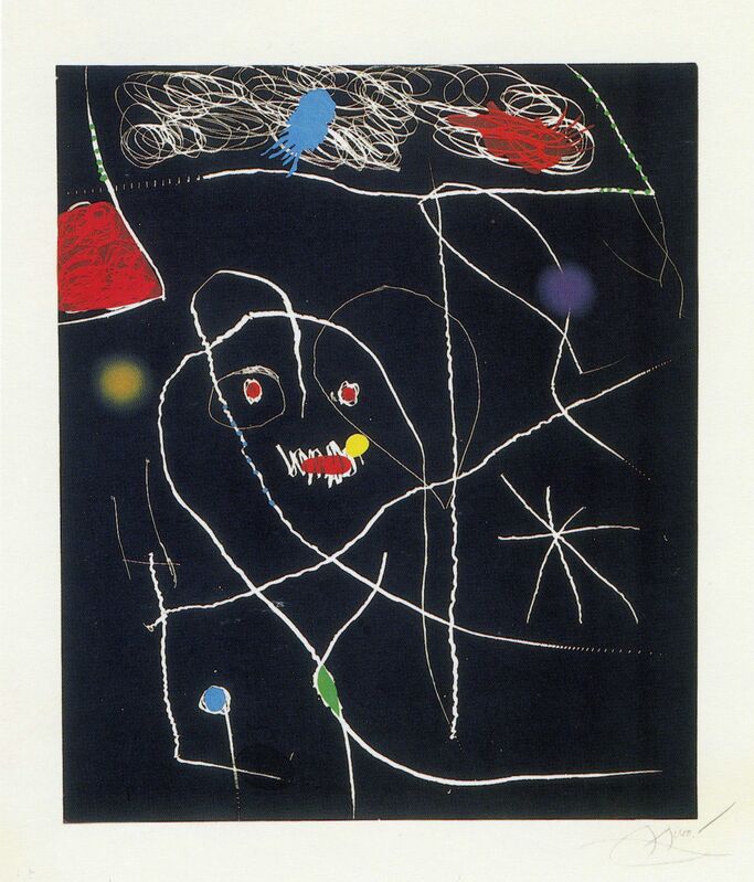 Joan Miró, ‘El Pi de Formentor - Arbre Sublim’, 1976, Print, Etching, aquatint and carborundum, Galeria Joan Gaspar