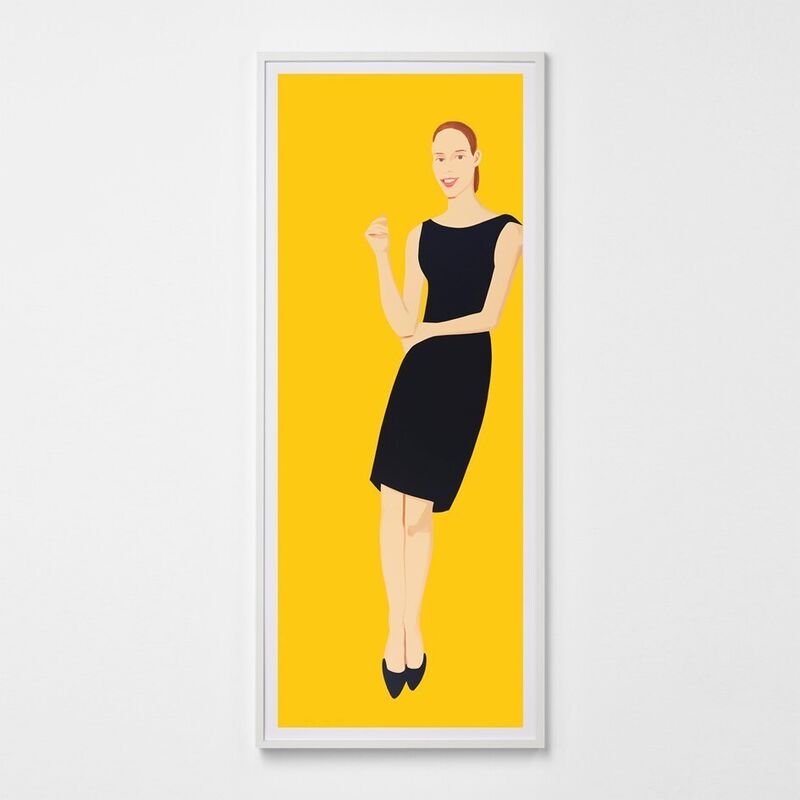 Alex Katz, ‘Black Dress (Ulla)’, 2015, Print, Silkscreen, Weng Contemporary