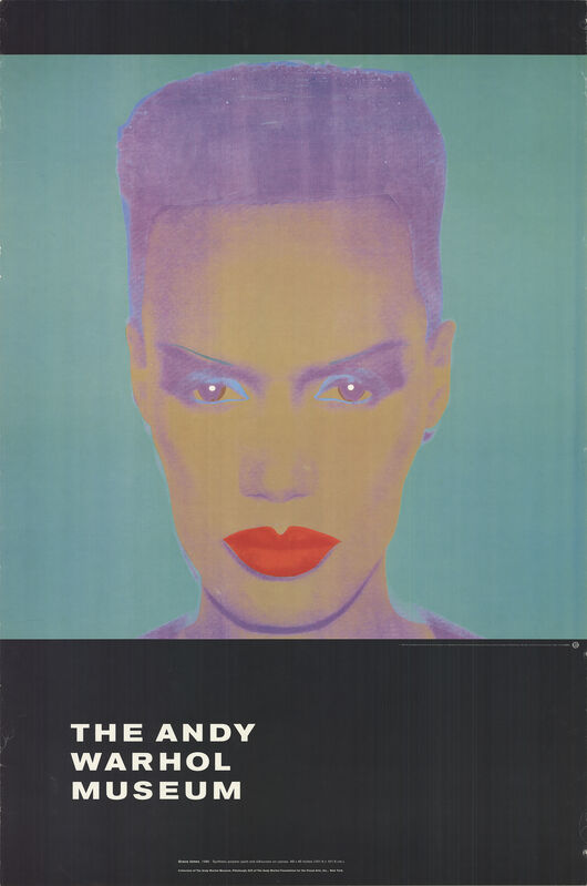 Andy Warhol, ‘Grace Jones’, 1992, Ephemera or Merchandise, Offset Lithograph, ArtWise
