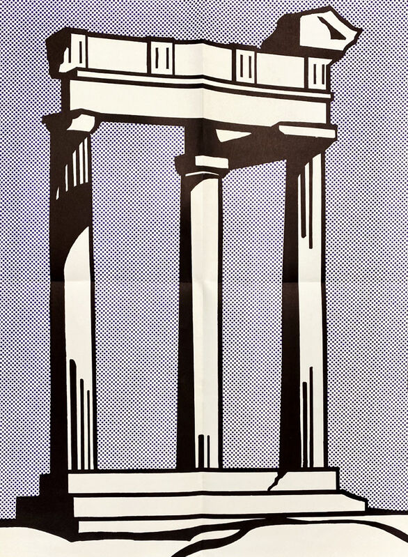 Roy Lichtenstein, ‘Roy Lichtenstein Temple (Castelli mailer) 1964’, 1964, Posters, Offset lithograph, Lot 180 Gallery