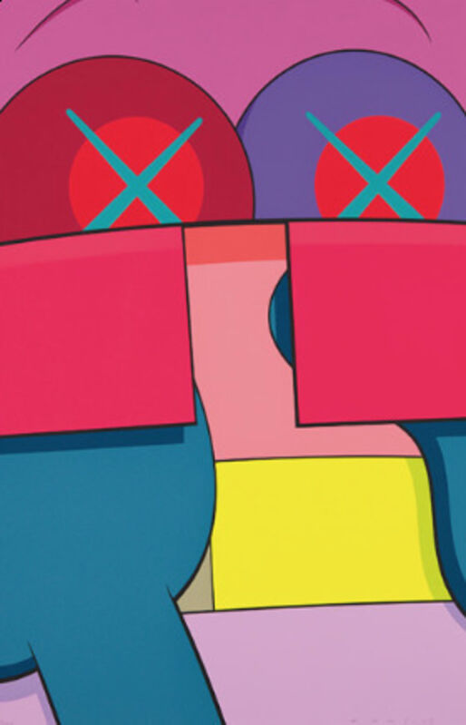 KAWS, ‘Ups and Downs 2’, 2013, Print, Screenprint on Saunders Waterford High White paper, Georgetown Frame Shoppe