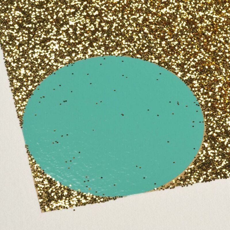 Damien Hirst, ‘Damien Hirst, Aurous Iodide (with Gold Glitter)’, 2009, Print, Silkscreen with gold glitter, Oliver Cole Gallery